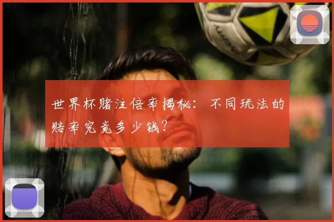 世界杯赌注倍率揭秘:不同玩法的赔率究竟多少钱?